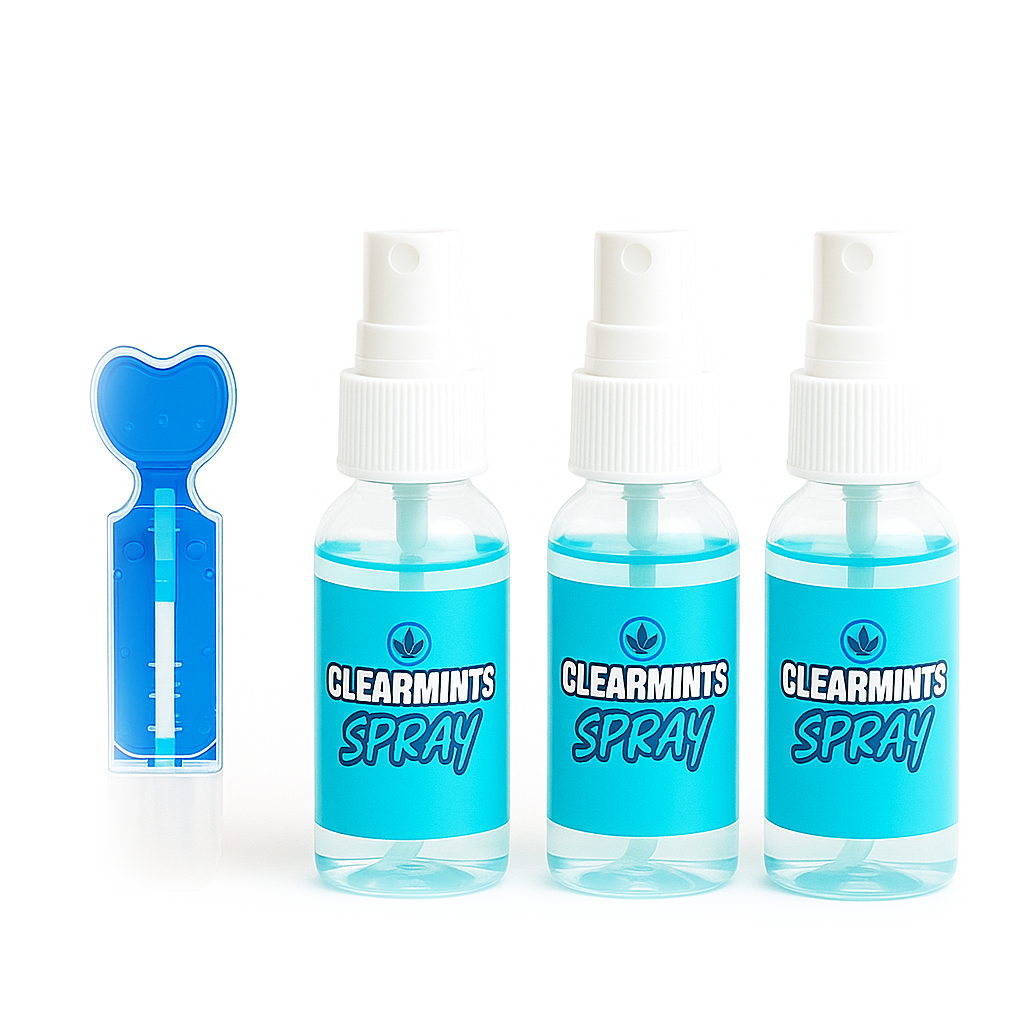 Clearmints Mouth Spray 20Ml x3