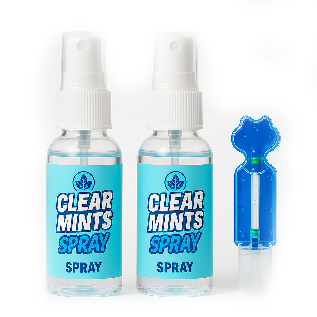 Clearmints Mouth Spray 20Ml x2